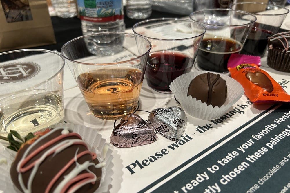 Wine and chocolate pairing class
