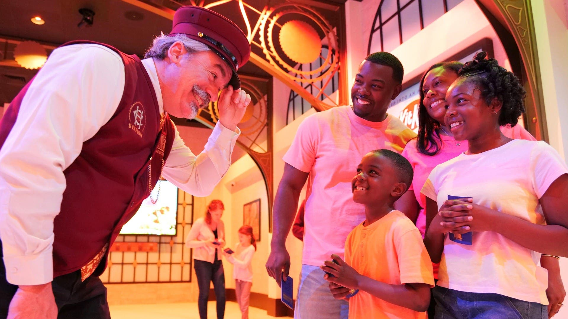 Family at HERSHEY'S Great Candy Expedition